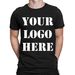 Personalised Any Business Company Logo Custom Mens Womens T-Shirt Mens Womens Tees Tops Tee Top #NED_viptrois.com