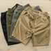 Men's Clothing Vintage Workwear Cargo Shorts Cotton Washed Relaxed Mid-Thigh Casual Shorts Drawstring (Khaki/Grey/Black/Green) - Unisex Street Style_viptrois.com