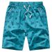Men's Fashion Big Trousers Outerwear Loose Five-point Beach Shorts Men's Casual Home Pajama Pants Pure Cotton_viptrois.com