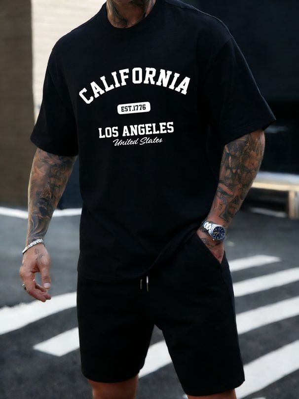 100% Pure Cottonshort-sleeved Hip-hop Rap Loose Youth Heavyweight Cotton Round-neck T-shirt High-quality Support Clothing_viptrois.com