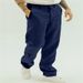 Men's Clothing Men's Breathable Linen Fashionable Loose Mid Waist Loose Straight Casual Trousers_viptrois.com
