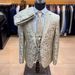 Men's Clothing Jacquard Slim Wedding Dignified Evening Dress Three Piece Suit Men Suit_viptrois.com