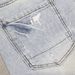 Men's Clothing Ripped Denim Shorts Men's Straight Fashion Brand Trendy Loose Mid Length Pants Summer Ins Version Casual Five Point Pants_viptrois.com