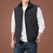 Reversible Fleece Vest For Men – Winter Warm Puffer Sleeveless Jacket With Stand Collar & Multi-Pockets (M-5XL)_viptrois.com