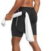 Men's 2024 New Summer Casual Shorts Men's Training Fitness Three-Point Pants Thin Sports Running Casual Pants Summer beach pants for men_viptrois.com