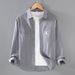 Workwear Shirt Style Jacket Men's Spring And Autumn Loose Autumn Casual Trend Long Sleeved Shirt_viptrois.com