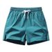 Men's Clothing Quick Drying Three Quarter Shorts For Men And Women Summer Ice Silk Casual Loose Men's Home Fitness Running Sports Shorts_viptrois.com