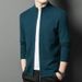 Pure 2025 Winter Wool Blend Men's Thickened 500g Fashion Trend Loose Casual Knitted Cardigan For Middle-aged Men_viptrois.com