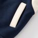 Autumn And Winter Casual Boys Jacket, Trendy Fleece Round Neck Baseball Jacket, Letter Long Sleeve Contrast Color Striped Warm Jacket_viptrois.com