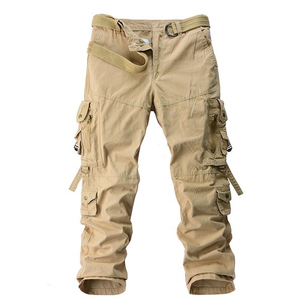 Men's Clothing Overalls With Multiple Pockets Loose Overalls Casual Trousers_viptrois.com