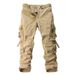 Men's Clothing Overalls With Multiple Pockets Loose Overalls Casual Trousers_viptrois.com