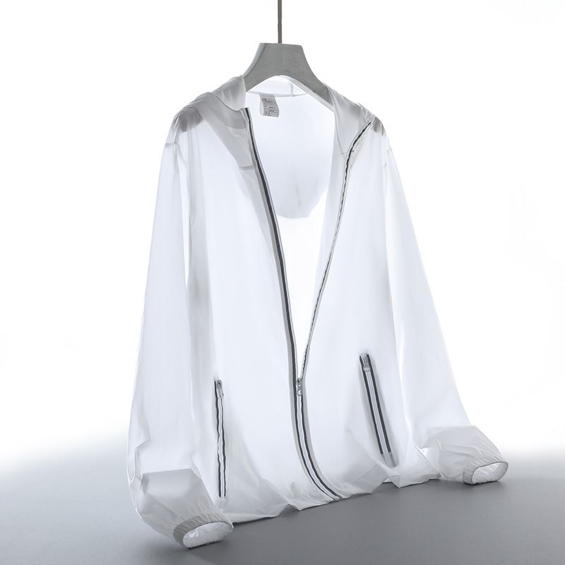 Men's Clothing New Summer Sun Protection Clothing Men's Thin Sun Protection Clothing Men's Outdoor Large Size Quick Drying Clothing Reflective Zipper_viptrois.com