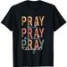 100% Algodón Sobre Reza Através Él Camiseta Cristiana De Leopardo_viptrois.com