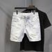 Men's Clothing Loose Shorts Fashionable Simple Shorts New Men's Casual Jeans_viptrois.com