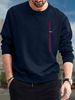 Autumn And Winter Men's Top Sweatshirt Loose And Comfortable Warm And Hooded Sweatshirt Men's ClothingMen's Long Sleeve Sweatshirt_viptrois.com