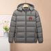 Men's Clothing Cotton Padded Jacket Thickened Jacket With Detachable Hat For Middle Aged And Young People Short Cotton Padded Jacket Badge Style_viptrois.com