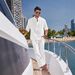 Men's Clothing Men's Solid Color Casual Cotton Long Sleeve Henry Shirt Pants Set_viptrois.com