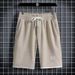 Men's Clothing Waffle Short Outer Wear Casual Loose Breathable Thin Basketball Sports Five Point Pants_viptrois.com