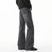 Men's Clothing & Archer0603 & Autumn/Winter New Style Extra Long, Height Enhancing American Retro Distressed Slimming Flare Lightning Black Jeans_viptrois.com