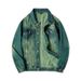 Men's Classic Denim Jacket - Slim Fit Autumn Casual Coat With Multiple Pockets, Windproof & Durable Cotton Fabric (Green, Sizes M-5XL)_viptrois.com