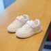 XUANMU Children Shoes Casual Sneaker White Black Board Shoes for Boy Soft Soled Kids Shoe for Girl Designer Shoes Z0055_viptrois.com