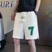 Men's Clothing Shorts Summer Trendy Casual Shorts Boys Loose Large Size Sports Sweatpants Five Point Pants_viptrois.com