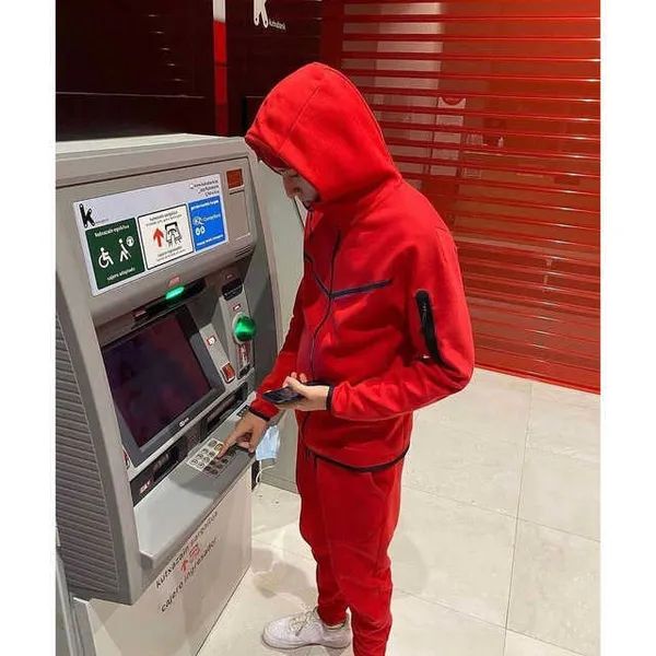Tracksuits 2022 Men's Sports Suit Cotton Brand Tech Fleece Good Quality Hoodie Male Training Wear Sweatshirt Set_viptrois.com
