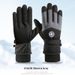 Pulse Ski Autumn Winter Anti-Slip Men And Women Touch Screen Riding Electric Car Motorcycle Windproof Waterproof Plus Velvet_viptrois.com