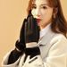 Women's Gloves New Women's Winter Gloves For Cycling, Warm, Plush, Electric Bikes, Cashmere, Winter Ladies' Cycling And Driving, Touch Screen_viptrois.com