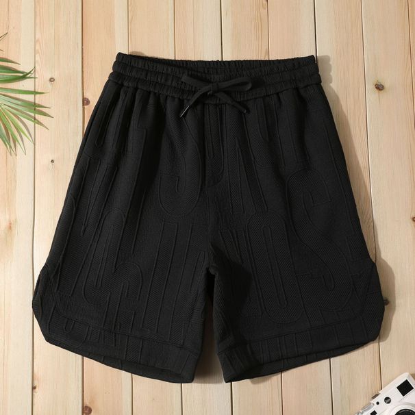 Men's Clothing Youth Shorts Trendy Brand Ins Sports Casual Pants Men's Trendy Loose Versatile Summer Thin Five Point Pants_viptrois.com