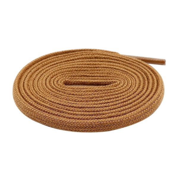 Shoelace Flat Solid Color Double Layer Terylene Cotton Shoe Accessories_viptrois.com