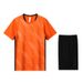New Football Suit Children's Wear Adult Men's And Women's Two Piece Sportswear Summer Short Sleeve Set Rest_viptrois.com