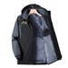 Men’s Heavy-Duty Fleece-Lined Waterproof Jacket – Windproof Winter Work Coat With 5000mm PU Coating (L-5XL, Black/Red/Blue/Army Green, Unisex Fit)_viptrois.com