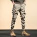 Retro Heavyweight Multi Pocket Overalls Men's Trendy Loose Straight Drawstring Pants Wide Leg Cross Border Casual Pants_viptrois.com