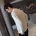 "Men's Slim-Fit Knit Cardigan – Solid Color Layering Essential (Greyish To Apricot, M-3XL)"_viptrois.com