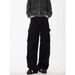Men's Clothing Retro Loose Wide Leg Overalls For Men And Women With Large Pockets, Multi Color Pear Shaped Slim Casual Drape Trousers_viptrois.com