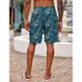 Premium Products New Men's 3D Printed Shorts, Leaf Hawaiian Shirt, Flower Pants_viptrois.com
