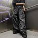 Men's Clothing Hot Jeans Y2k Dark Line Design Sense Wide Leg Pants Street Loose Trousers Trend_viptrois.com