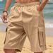 Men's Clothing Men's Summer Loose Fit Cargo Shorts With Multi Pockets Squat Sports Casual Five-Point Pants For Formal & Casual_viptrois.com
