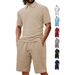 Men's Clothing Men's Jacquard Polo Shirt Suit Summer Lapel Casual Short Sleeved Manufacturers Direct Supply_viptrois.com