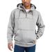 Men's Clothing Heavyweight Fleece Hooded Sweatshirt - Winter Warm Pullover Hoodie With Kangaroo Pocket, Casual Loose Fit For Outdoor & Streetwear_viptrois.com