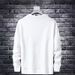 2024 New Hoodie T-shirt Men's Hot Stamping Trey Bra Hasome Plus Size Slim Fit Long Sleeved Autumn Bottom Shirt_viptrois.com