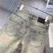 Men's Trendy Slim Fit Stretch Casual Trousers High Street Retro Distressed Washed Jeans Zipper Hem_viptrois.com