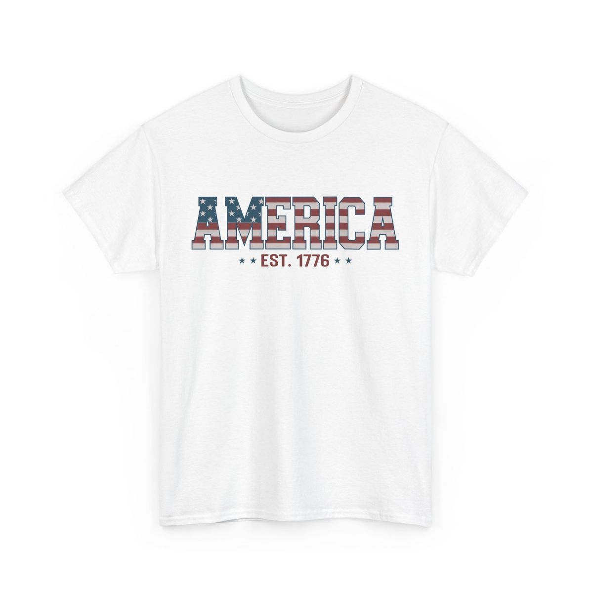 Home Of The Brave T-Shirt Mens Womens Tees Top | Stand Tall Proud For The USA | America Est.1776_viptrois.com