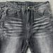 Men's Clothing Texture High Street Style Washed Straight Jeans Retro Vibe Flared Jeans_viptrois.com