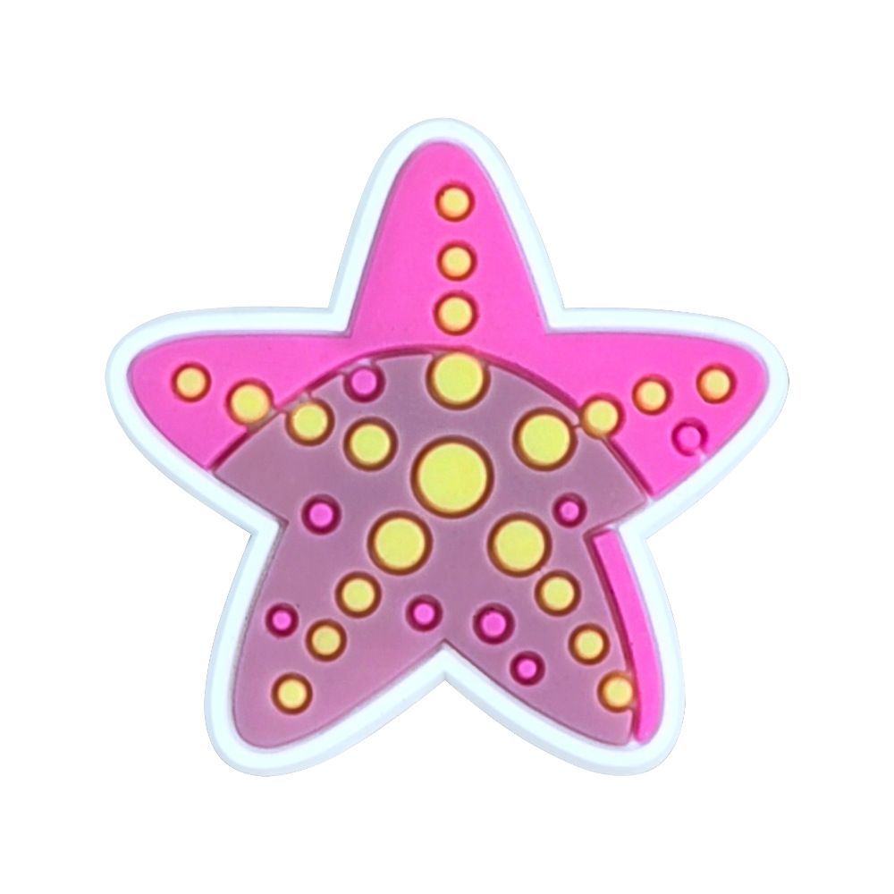 New Summer Cute Cartoon Shoes Flower Shoe Buckle PVC Soft Rubber Shoes Accessories Decorative Buckle_viptrois.com
