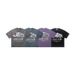 Summer New American Style Trendy Brand Washed Vintage 300g Short Sleeve Loose Drop Shoulder T-Shirt For Men_viptrois.com