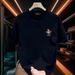 Men's Clothing New Cartoon Duck Front And Back Printed Round Neck T Shirt Men's Trendy Brand Summer Men's Slim Short Sleeved Top_viptrois.com