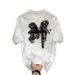Short Sleeved Men's Summer Brand, Loose Casual T-shirt, Korean Version, Fashionable And Trendy Couple Clothing_viptrois.com