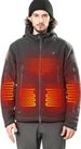 Men's Clothing jacket, heating sweater, heating clothing, heating electric heating, men's and women's hooded smart constant temperature warm new_viptrois.com